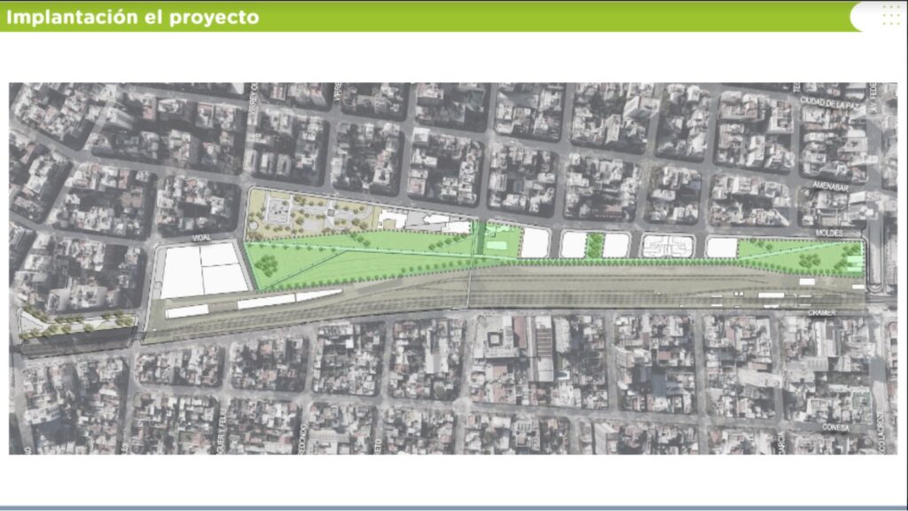 Vecinos de Colegiales cuestionan el proyecto de parque del GCBA en el playón: “Van a ser jardines para las torres”