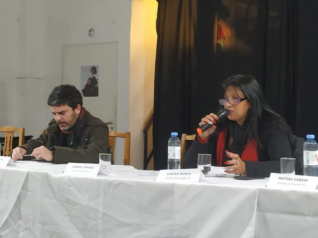 Con la ausencia del oficialismo, comuneros del FdT rechazaron el reservorio en Parque Saavedra