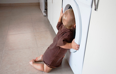 El Hospital Garrahan alerta sobre accidentes con secarropas