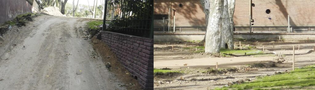 Vecinos critican obras en Parque Chacabuco por “empeorar la estética” y “derrochar el dinero de los ciudadanos”