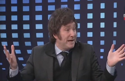 Ahora Sacachispas atendió a Javier Milei