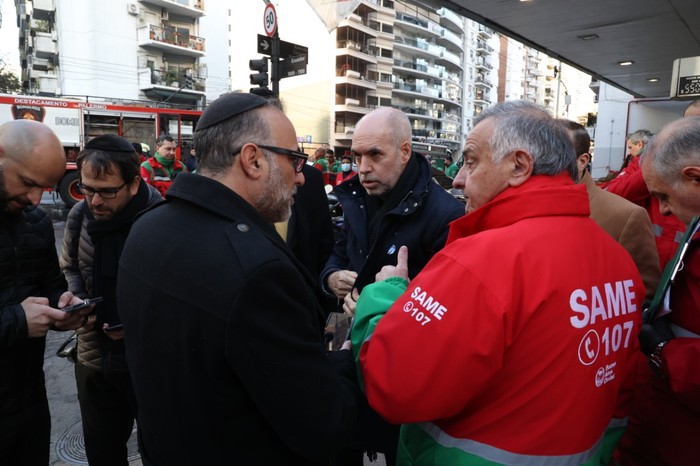 Larreta dio sus condolencias por los fallecidos en el incendio de Recoleta