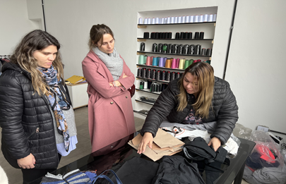 La Defensoría visitó el Polo Textil San Antonio de Barracas