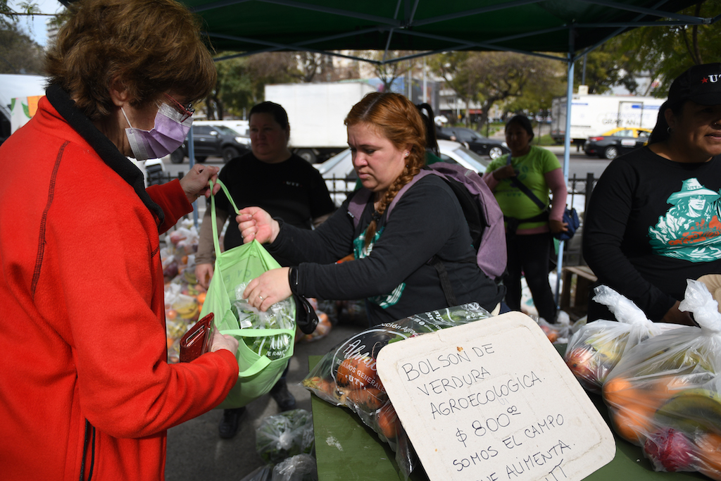 Feriazo frente a la Rural de Palermo: la UTT reclama la sanción de una Ley de acceso a la tierra