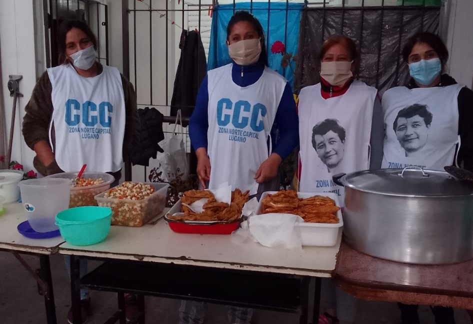 Allanaron un comedor popular de la CCC ubicado en Saavedra