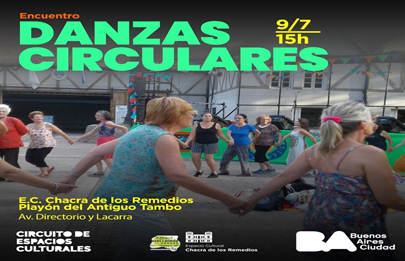 Nuevo encuentro de Danzas Circulares en Parque Avellaneda