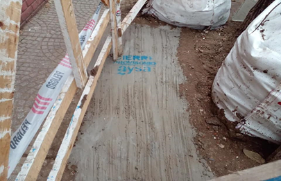 AySA realizo trabajos en la comuna 7