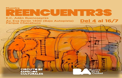 Muestra “Reencuentr3s” en el Adán Buenosayres