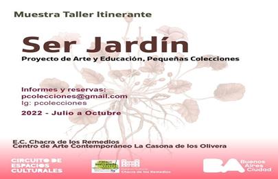 Muestra itinerante: Primer taller de la Muestra Ser Jardín