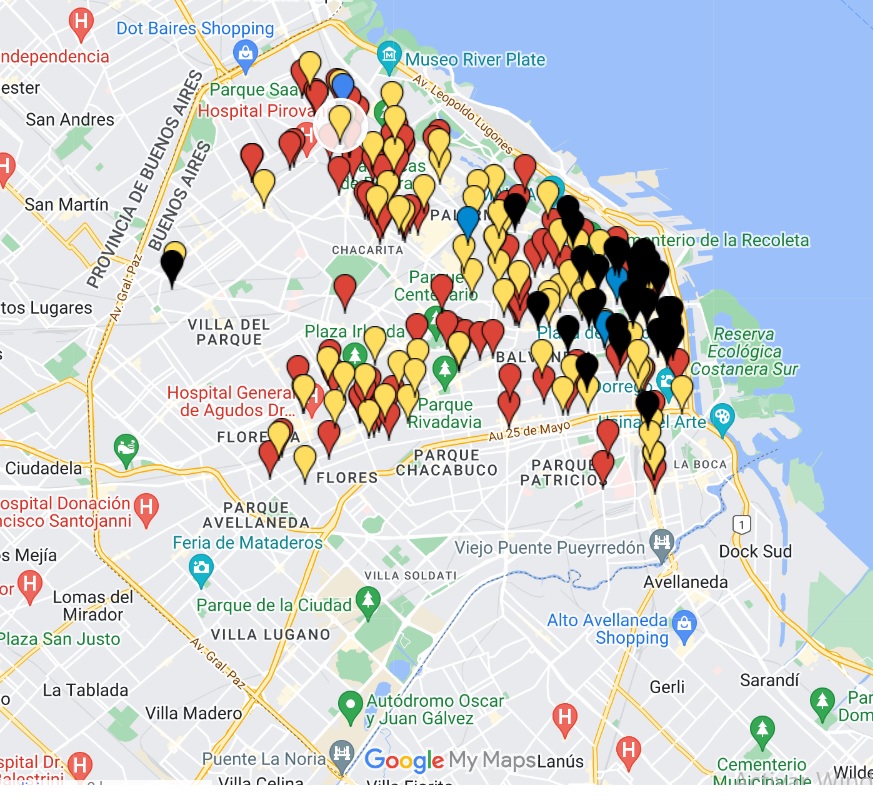 Incluyen inmuebles del Abasto en el mapa colaborativo con demoliciones de patrimonio arquitectónico