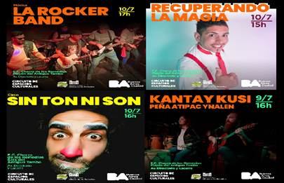Tardes de rock y mucho más en el parque