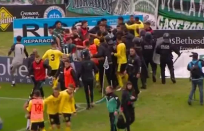Clásico con empate incidente y agresiones en Mataderos