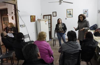 Taller sobre prevención de estafas y cobranza extrajudicial de deudas en Bajo Flores
