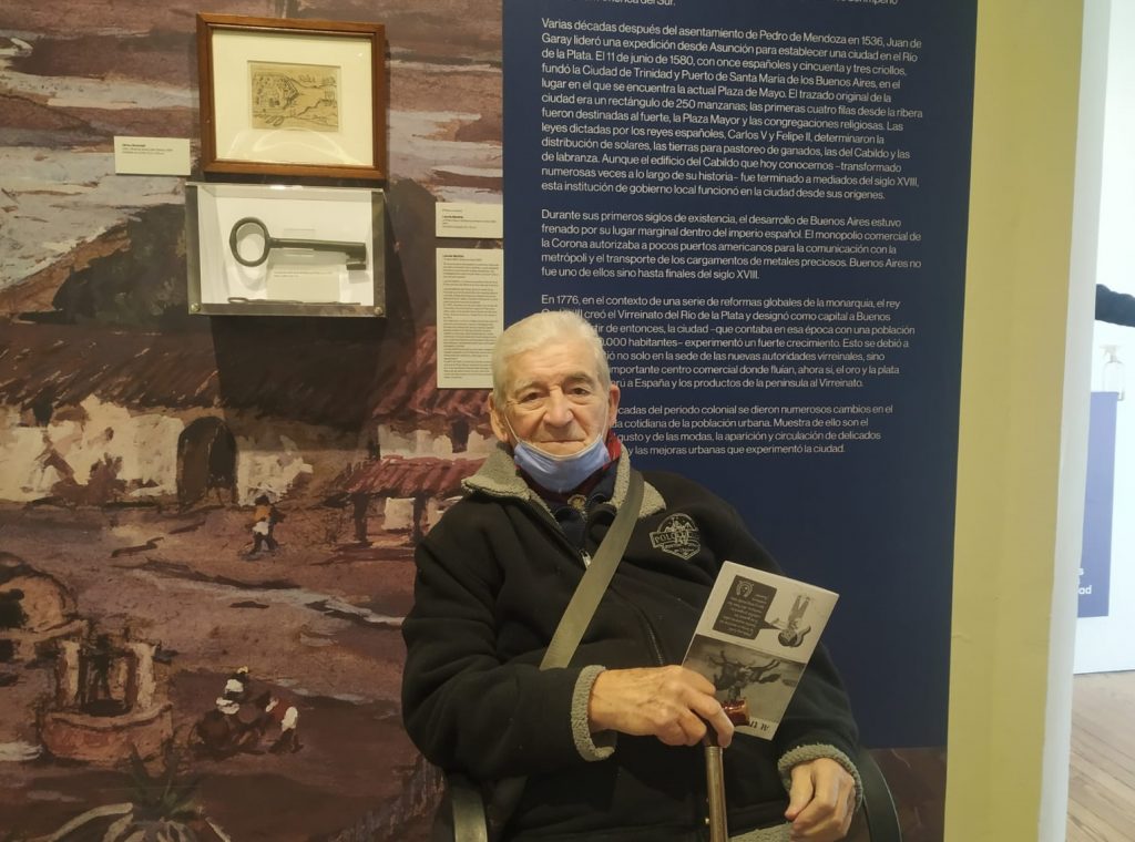 Tiene 99 años y es descendiente de Luis María Saavedra: “De grande me reencontré con mis raíces”