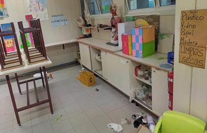 Nuevo robo en una escuela pública de Villa Lugano