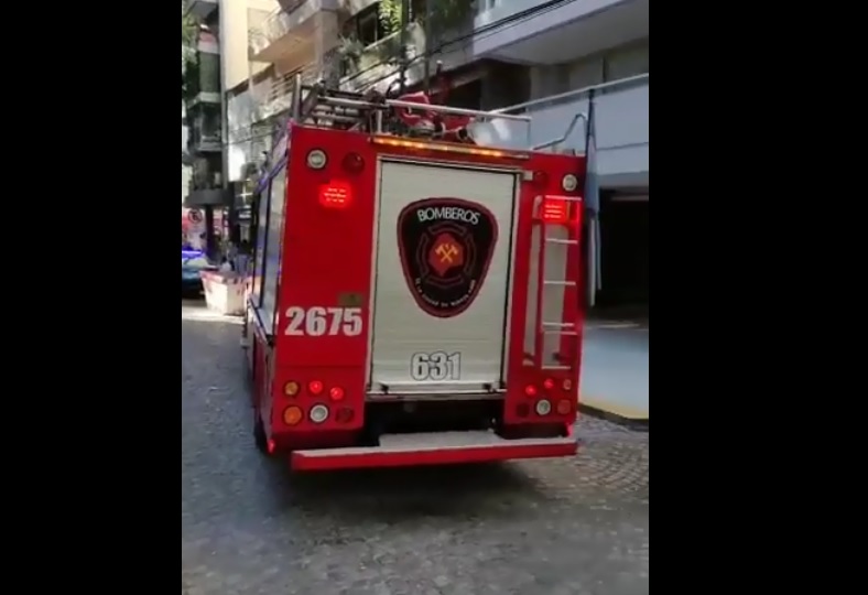 Palermo: un ascensor cayó del décimo piso a planta baja y hubo cuatro heridos