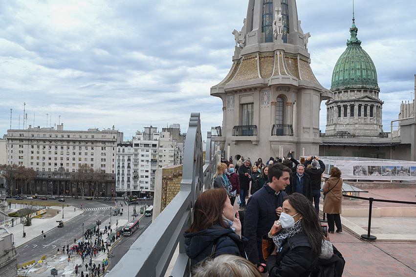 Unas 8.000 personas visitaron el Edificio del Molino para presenciar las obras de restauración