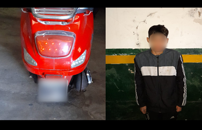 La Policía de la Ciudad detuvo a dos ladrones de motos en Flores