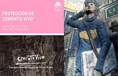 Proyección de “Cemento vivo” en el Museo de Arte Contemporáneo de La Boca