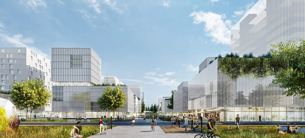 Parque de la Innovación: por obras, permanece cerrada la salida de av. Lugones hacia av. Udaondo