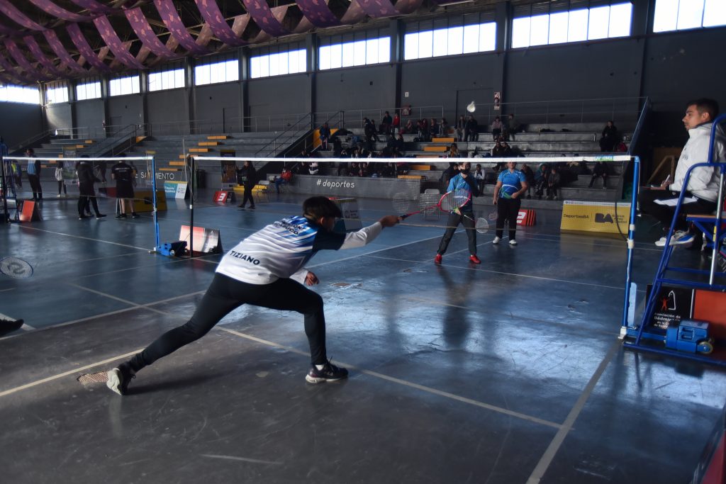 Juegos Porteños 2022: la final de Bádminton se disputó en Parque Sarmiento
