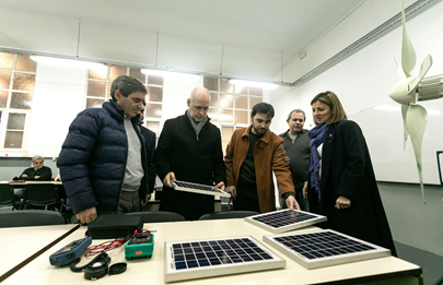 Flores: Larreta recorrió el Centro de Formación Profesional N° 16
