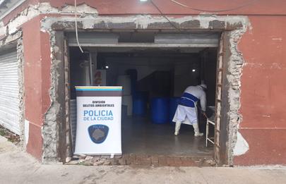 Clausuraron un frigorífico ilegal en Mataderos