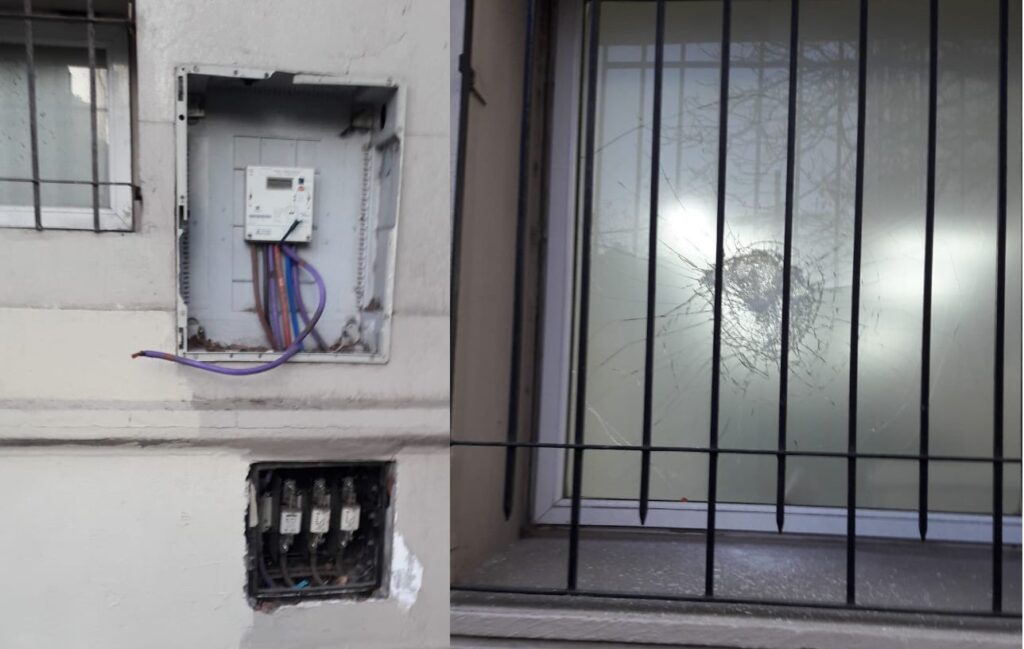 Plaza Boedo: vandalizaron la Sede Comunal 5