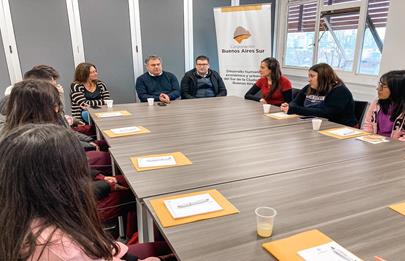 Estudiantes secundarios harán pasantías con la Corporación del Sur