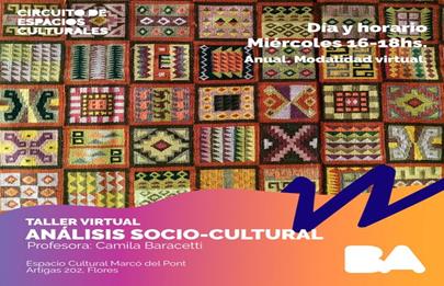 Taller Análisis socio-cultural del Marcó del Pont