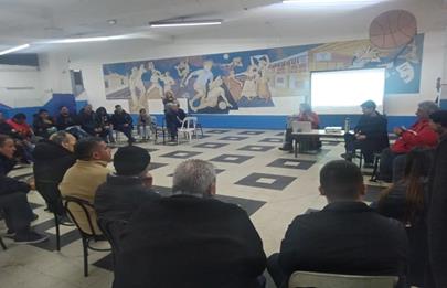 Lanzamiento del Programa “Hay Equipo” en el club Yupanqui