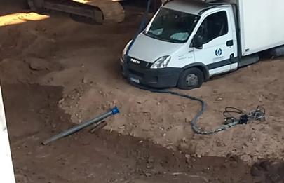 AySA intervino en la Comuna 7