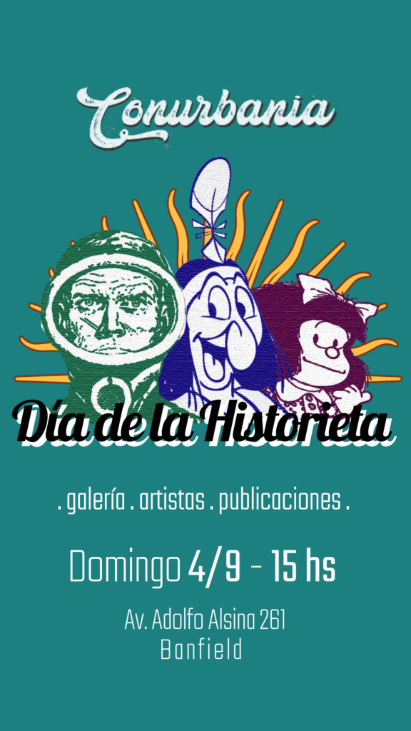Día de la Historieta nacional en CONURBANIA