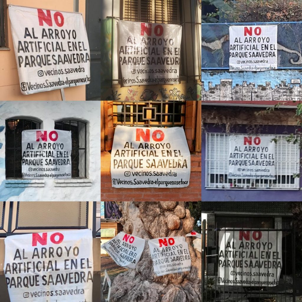 Legisladores y comuneros destacaron la lucha vecinal que frenó el financiamiento del Banco Mundial a obras en Parque Saavedra