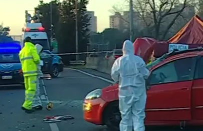 Villa Lugano: Choque con heridos y muerto en Avda. General Paz