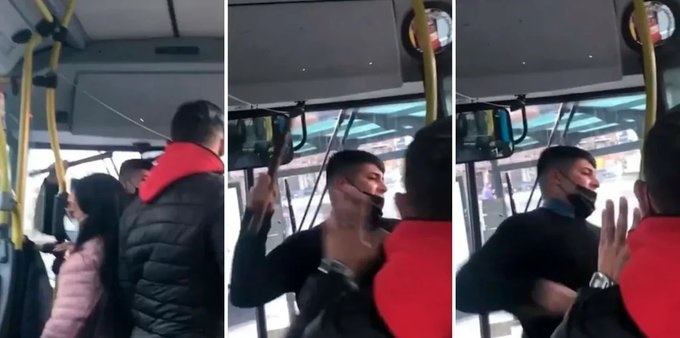 Congreso: un chofer y un pasajero discutieron y terminaron a los golpes arriba del colectivo