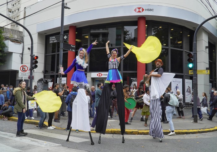 Celebran la Semana de los Centros Comerciales a Cielo Abierto en Villa Urquiza