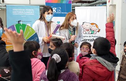 La Fundación Garrahan participó en los festejos hospital pediátrico