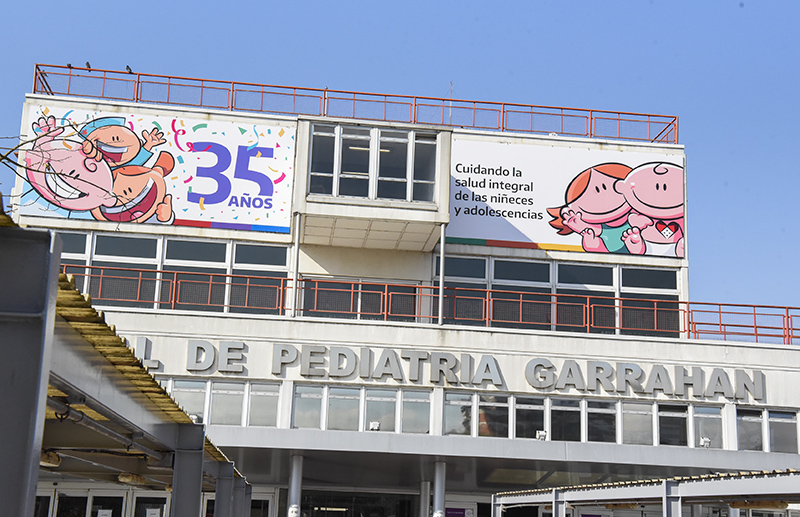 El Hospital Garrahan celebra sus 35 años