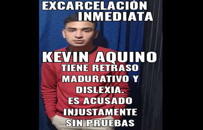 Piden por la excarcelación de joven con discapacidad