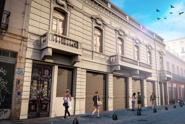 Casco Histórico: el GCBA restaurará la fachada de la Casa de Luca Prodan