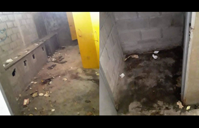 Quejas por el estado de los baños del Parque Indoamericano