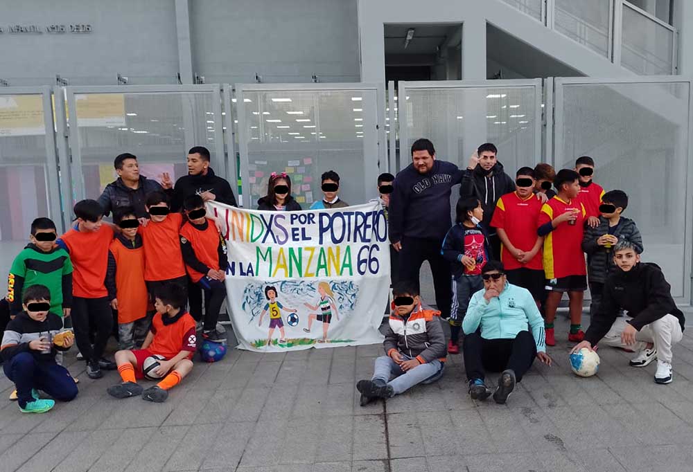 ¿Una cancha de fútbol en la Manzana 66?