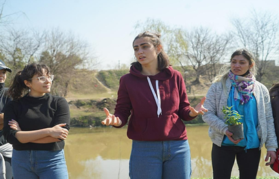 ACUMAR realizó plantaciones participativas de flora nativa en el sur porteño
