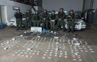 Secuestran cocaína y Marihuana en Bajo Flores