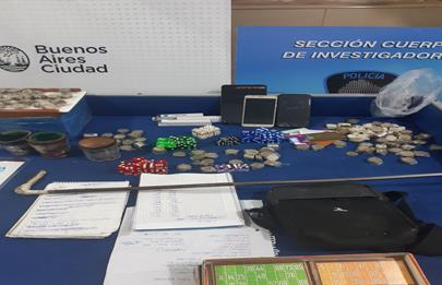 Duro golpe al juego clandestino en la Ciudad