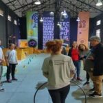 Jóvenes de la Comuna 8 visitaron Tecnópolis