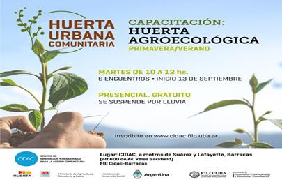 Capacitación: huerta agroecológica en Barracas