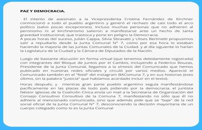 Comuneros del FDT de la Comuna 7 “Paz y Democracia”