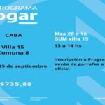 Villa 15: Programa Hogar con  venta de garrafa social